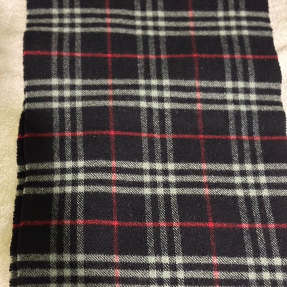 Authentic Burberrys Nova Check Long Scarf Blue - Picture 3 of 9